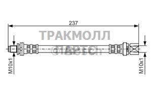 ШЛАНГ ТОРМОЗНОЙ - 1987476564