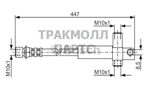 ТОРМОЗНОЙ ШЛАНГ - 1987476614