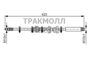 ТОРМОЗНОЙ ШЛАНГ - 1987476636