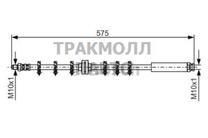 ТОРМОЗНОЙ ШЛАНГ - 1987476641