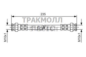 ТОРМОЗНОЙ ШЛАНГ - 1987476647