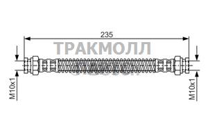 ТОРМОЗНОЙ ШЛАНГ - 1987476685