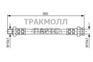 ТОРМОЗНОЙ ШЛАНГ - 1987476706