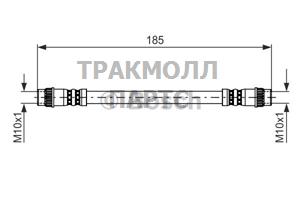 ШЛАНГ ТОРМОЗНОЙ - 1987476711