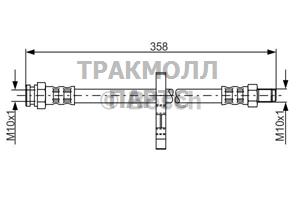 ТОРМОЗНОЙ ШЛАНГ - 1987481019