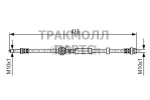 ТОРМОЗНОЙ ШЛАНГ - 1987481023