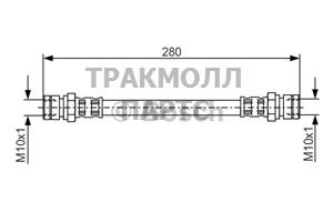 ТОРМОЗНОЙ ШЛАНГ - 1987481030