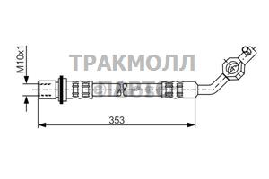 ТОРМОЗНОЙ ШЛАНГ - 1987481037