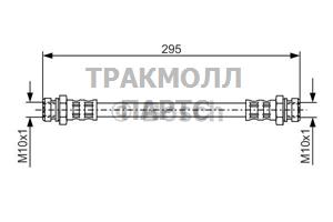 ТОРМОЗНОЙ ШЛАНГ - 1987481039