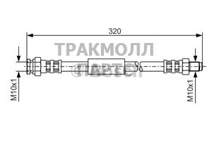 ТОРМОЗНОЙ ШЛАНГ - 1987481048