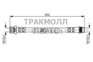 ТОРМОЗНОЙ ШЛАНГ - 1987481057