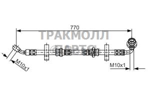 ТОРМОЗНОЙ ШЛАНГ - 1987481071