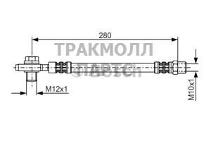 ТОРМОЗНОЙ ШЛАНГ - 1987481082