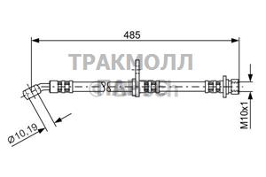 ТОРМОЗНОЙ ШЛАНГ - 1987481107