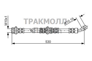ТОРМОЗНОЙ ШЛАНГ - 1987481108