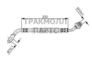 ТОРМОЗНОЙ ШЛАНГ - 1987481119