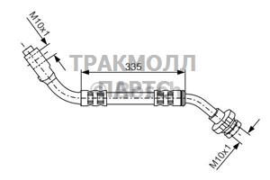 ТОРМОЗНОЙ ШЛАНГ - 1987481122