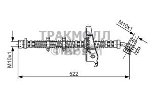 ТОРМОЗНОЙ ШЛАНГ - 1987481125