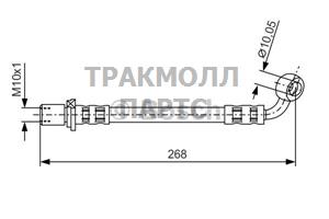 ТОРМОЗНОЙ ШЛАНГ - 1987481130