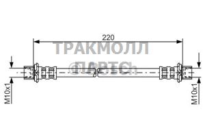 ТОРМОЗНОЙ ШЛАНГ - 1987481132