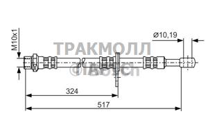 ТОРМОЗНОЙ ШЛАНГ - 1987481140