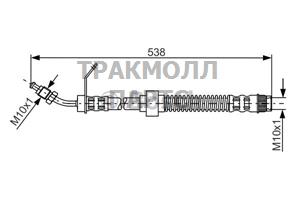 ТОРМОЗНОЙ ШЛАНГ - 1987481151