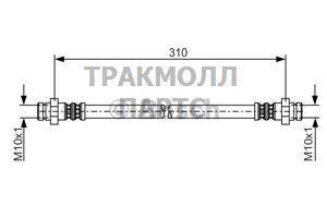 ТОРМОЗНОЙ ШЛАНГ - 1987481193