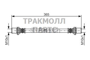 ТОРМОЗНОЙ ШЛАНГ - 1987481200