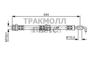 ТОРМОЗНОЙ ШЛАНГ - 1987481256