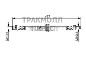 ТОРМОЗНОЙ ШЛАНГ - 1987481259