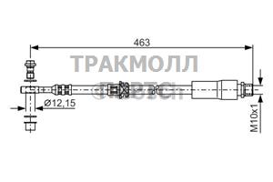 ТОРМОЗНОЙ ШЛАНГ - 1987481317