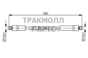 ШЛАНГ ТОРМОЗНОЙ - 1987481324