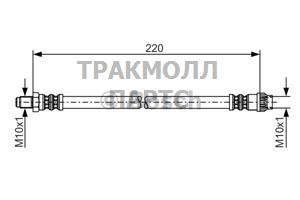 ТОРМОЗНОЙ ШЛАНГ - 1987481376