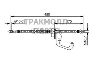ТОРМОЗНОЙ ШЛАНГ - 1987481377