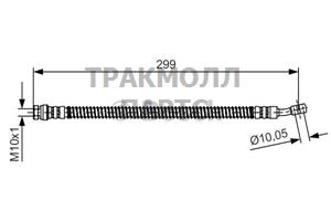 ТОРМОЗНОЙ ШЛАНГ - 1987481391