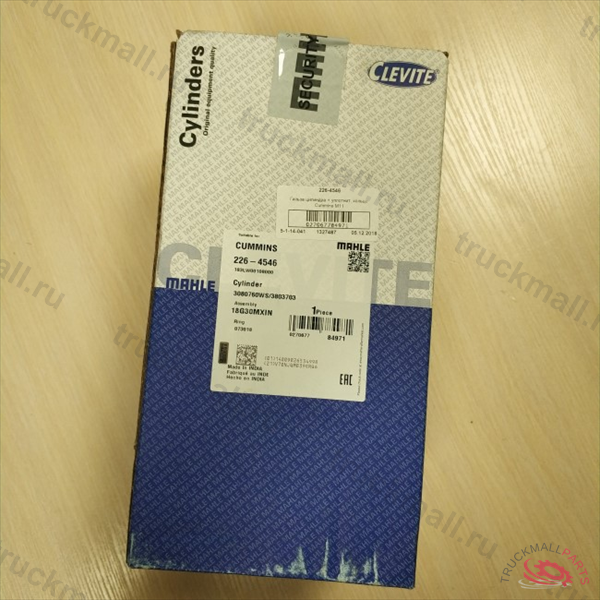 ГИЛЬЗА ЦИЛИНДРА  УПЛОТНИТ. КОЛЬЦО CUMMINS M11 - 2264546