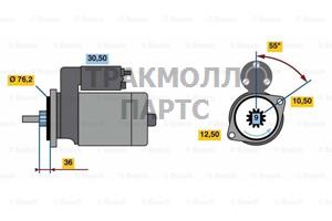 STARTER BOSCH - F000AL0335