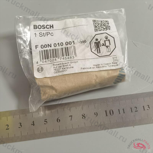 КЛАПАН ОГРАНИЧЕНИЯ ДАВЛЕНИЯ ТОПЛИВА - F00N010001