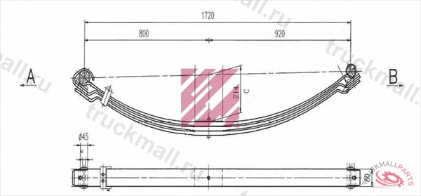 Рессора - M1010100