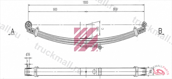 Рессора - M1032000