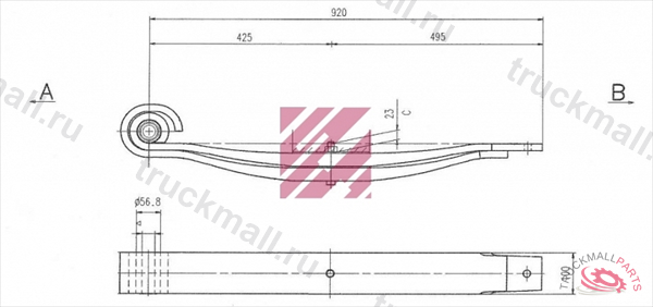 Рессора - M1049500