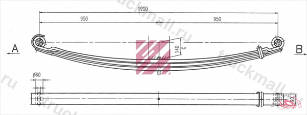 Рессора - M1066100