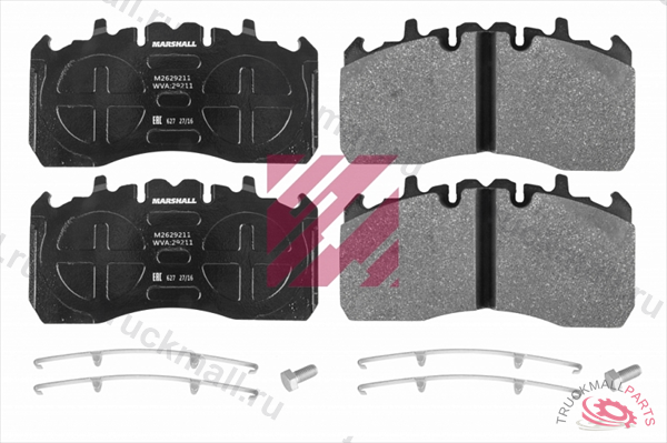 Тормозные колодки дисковые задние - M2629211