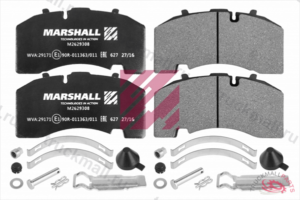 КОЛОДКИ ТОРМОЗНЫЕ ДИСКОВЫЕ - M2629308