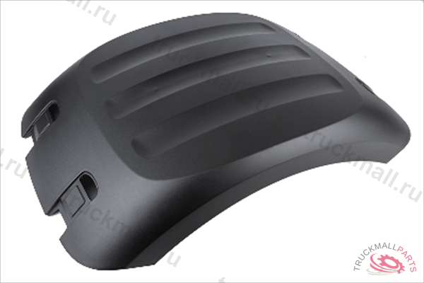 Крыло заднее часть верхняя без стяжек черный - M3010924