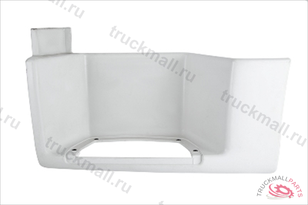 Корпус подножки TGA XL/XXL TGX белый пластик - M3091401