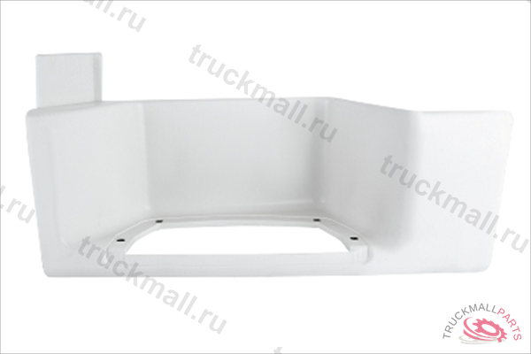 Корпус подножки TGA M/L/LX TGS белый пластик - M3091405