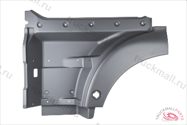 Крыло корпус подножки черный пластик SMC лев - M3091424