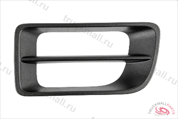 Вставка в угол бампера черный пластик лев - M3100140