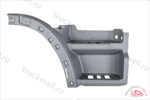 Крыло корпус подножки черный пластик SMC прав - M3101414